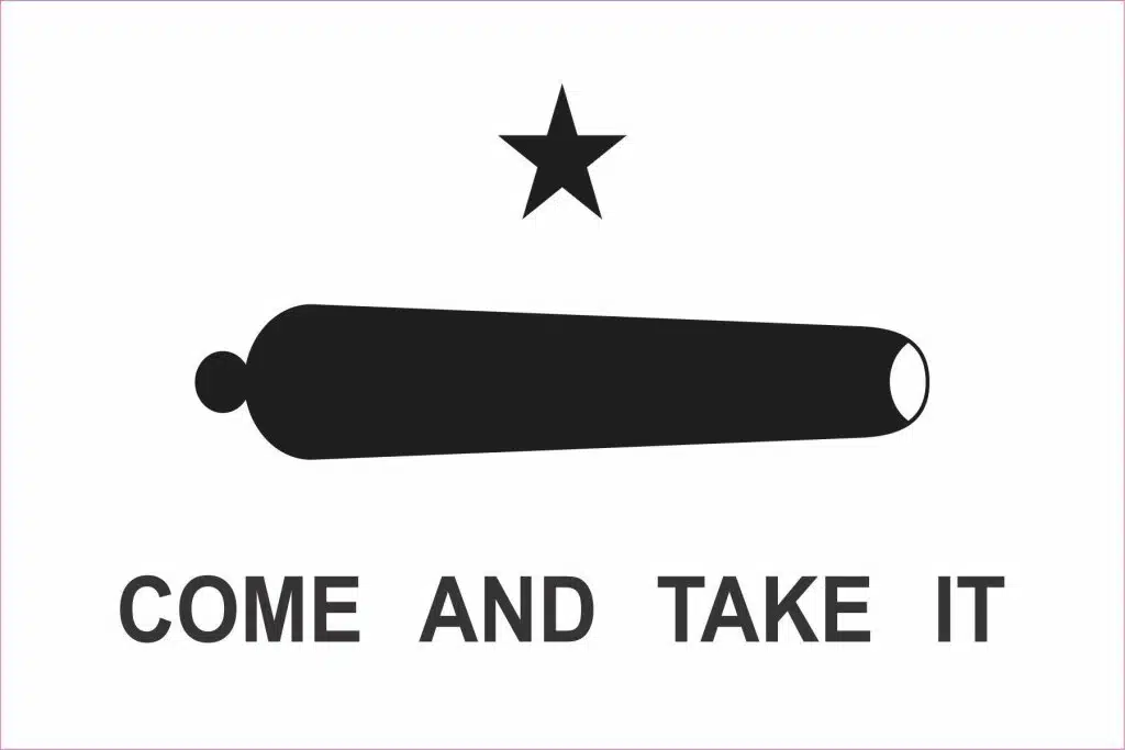 D 15 237 6x4 Come And take it Gonzales flag