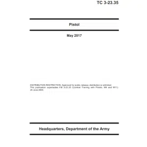 US Army Pistol Manual TC 3-23.35