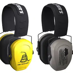 Walker Razor Slim Passive Low Profile Hearing Protection Muffs